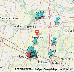 Mappa Via M. d'Azeglio, 42017 Novellara RE, Italia (17.6815)