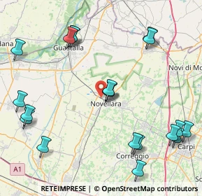 Mappa Via M. d'Azeglio, 42017 Novellara RE, Italia (10.332)