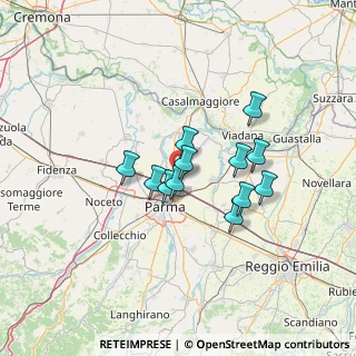 Mappa Via Veronica, 43122 Parma PR, Italia (10.06)