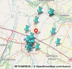 Mappa Via Veronica, 43122 Parma PR, Italia (7.155)