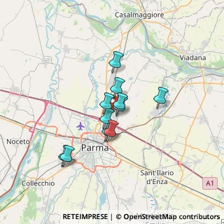 Mappa Via Veronica, 43122 Parma PR, Italia (4.90273)