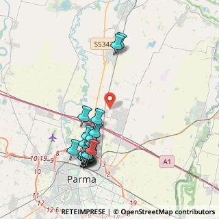 Mappa Via dell'Artigianato, 43122 Parma PR, Italia (4.3155)