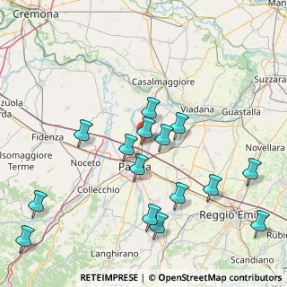 Mappa Via dell'Artigianato, 43122 Parma PR, Italia (17.92533)