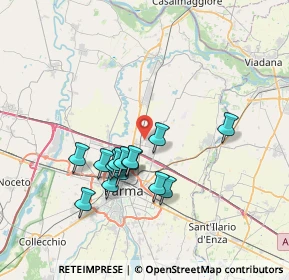 Mappa Via dell'Artigianato, 43122 Parma PR, Italia (6.44643)