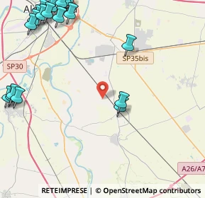 Mappa Strada Mandrino, 15065 Frugarolo AL, Italia (6.508)