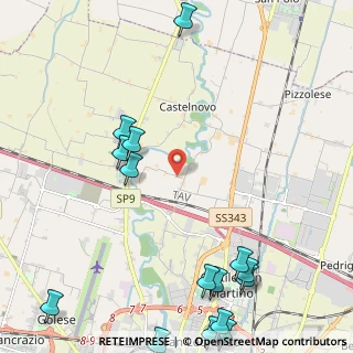 Mappa Strada Baganzolino, 43122 Parma PR, Italia (3.14667)
