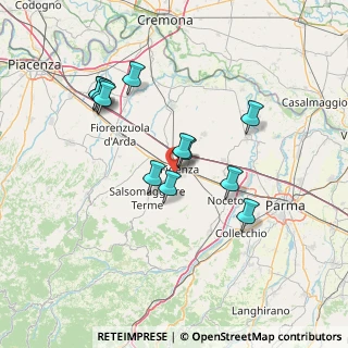 Mappa Via Vasco de Gama, 43036 Fidenza PR, Italia (13.22833)