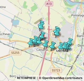 Mappa Via Cesare Diana, 44124 Ferrara FE, Italia (1.3)