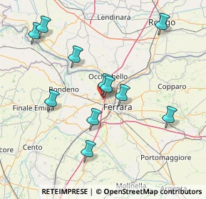 Mappa Via Cesare Diana, 44124 Ferrara FE, Italia (15.27273)
