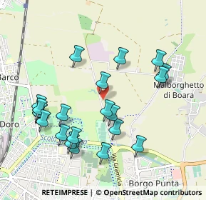 Mappa Via Gramicia, 44123 Ferrara FE, Italia (1.01429)