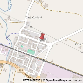 Mappa Via Gerolamo Segato, 2, 43012 Fontanellato, Parma (Emilia Romagna)