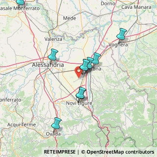 Mappa Via Carezzana, 15062 Bosco Marengo AL, Italia (17.26909)