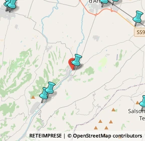 Mappa Strada Provinciale, 29014 Castell'Arquato PC, Italia (7.40538)
