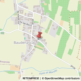 Mappa Via Maestra di Baudenasca,  21, 10064 Pinerolo, Torino (Piemonte)