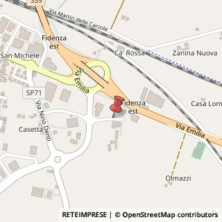 Mappa Via Coduro, 3, 43036 Fidenza, Parma (Emilia Romagna)