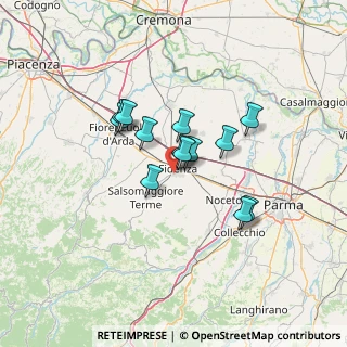 Mappa Via Cristoforo Colombo, 43036 Fidenza PR, Italia (9.83692)