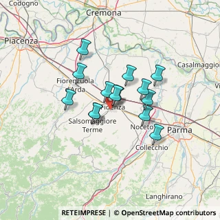 Mappa Via Cristoforo Colombo, 43036 Fidenza PR, Italia (10.00714)