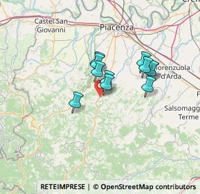 Mappa Via Riva, 29028 Ponte dell'Olio PC, Italia (9.7)