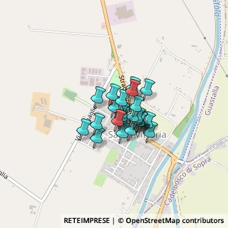 Mappa Via Enrico Berlinguer, 42044 Gualtieri RE, Italia (0.23333)