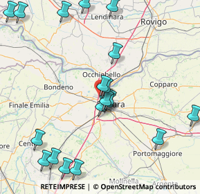 Mappa Via Giovanni Calvino, 44122 Ferrara FE, Italia (19.81053)