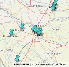 Mappa Via Giovanni Calvino, 44122 Ferrara FE, Italia (14.81545)