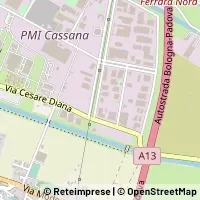 Map Ferrara