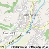 Kaart Castell'Arquato