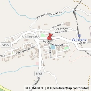 Mappa Via Augusto Ricciardi, 68, 01030 Vallerano, Viterbo (Lazio)