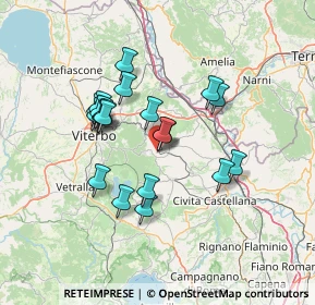 Mappa 01030 Vallerano VT, Italia (12.3985)