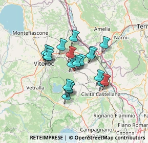 Mappa 01030 Vallerano VT, Italia (10.234)