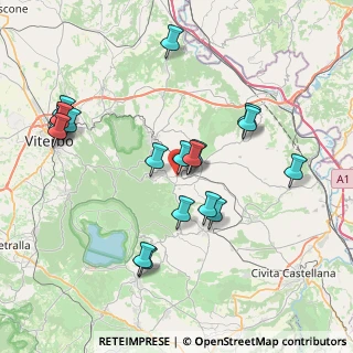 Mappa 01030 Vallerano VT, Italia (8.722)