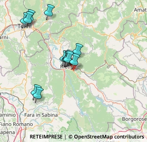 Mappa Via cicolano, 02100 Rieti RI, Italia (14.19154)