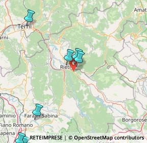 Mappa Via cicolano, 02100 Rieti RI, Italia (36.89421)