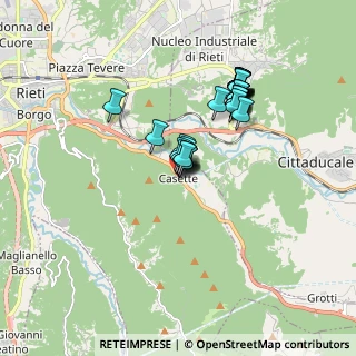 Mappa Via cicolano, 02100 Rieti RI, Italia (1.55517)