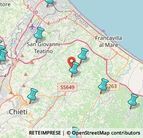 Mappa Via L'Aquila, 66010 Torrevecchia Teatina CH, Italia (6.3475)