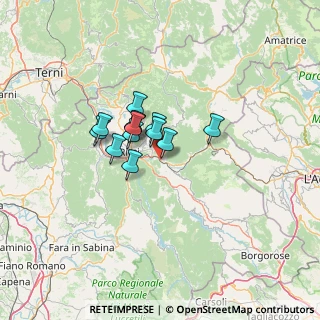 Mappa Via Silvio Spaventa, 02015 Cittaducale RI, Italia (8.53846)