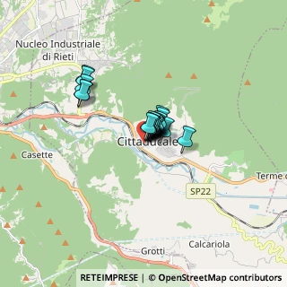 Mappa Via Silvio Spaventa, 02015 Cittaducale RI, Italia (0.831)