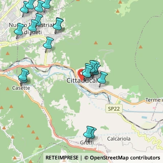 Mappa Via Silvio Spaventa, 02015 Cittaducale RI, Italia (2.7675)