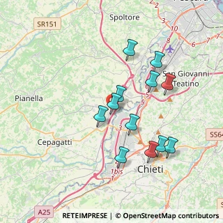 Mappa Via Principe Pignatelli, 65012 Cepagatti PE, Italia (3.54667)