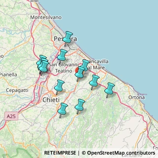 Mappa Via Aia, 66010 Torrevecchia Teatina CH, Italia (6.74)