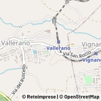 Karte Vallerano