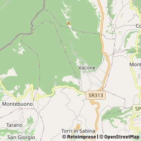 Mappa Vacone