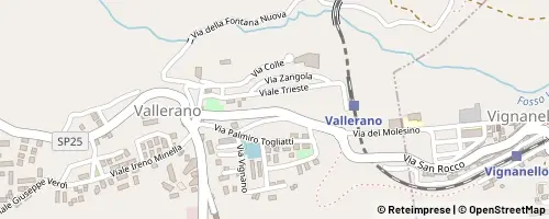 Mappa Vallerano