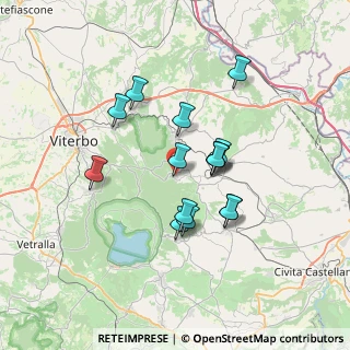 Mappa 01030 Canepina VT, Italia (5.97867)