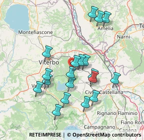 Mappa 01030 Canepina VT, Italia (14.70368)