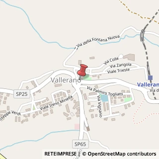 Mappa Viale A. Gramsci, 32, 01030 Vallerano, Viterbo (Lazio)