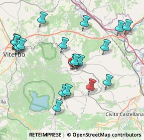 Mappa Via Antonio Gramsci, 01030 Vallerano VT, Italia (9.209)