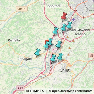 Mappa Via Milano, 65019 Pianella PE, Italia (3.03909)