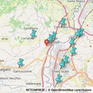 Mappa Via Milano, 65019 Pianella PE, Italia (2.39)