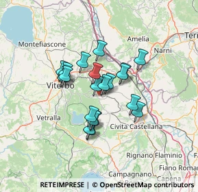 Mappa Via Aldo Moro, 01030 Vallerano VT, Italia (10.2205)